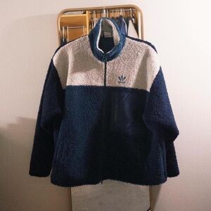 Adidas Fleece Jacket Green